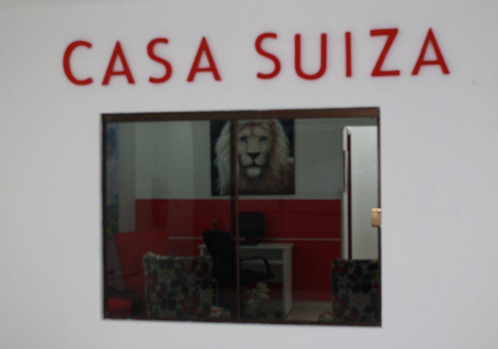 Hostal Casa Suiza อะซุนซิออง ภายนอก รูปภาพ