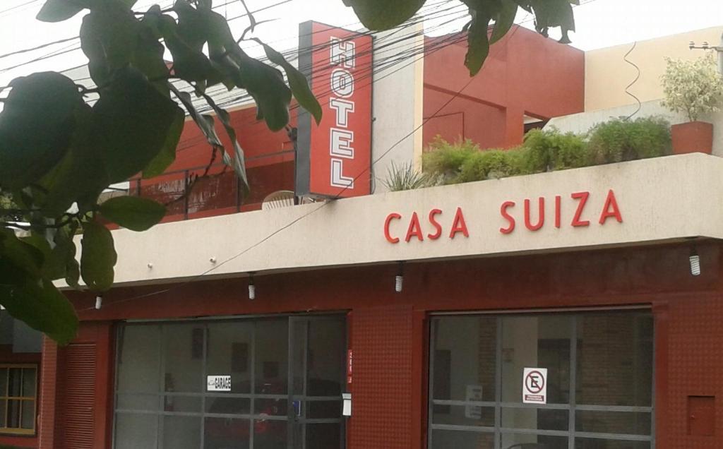 Hostal Casa Suiza อะซุนซิออง ภายนอก รูปภาพ